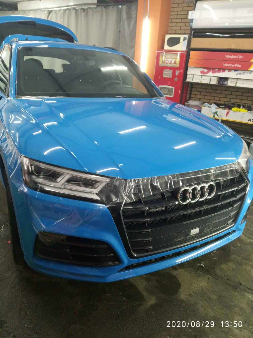 Полиуретановая пленка Llumar — Audi Q5 (2G), 2 л, 2019 года | стайлинг ...