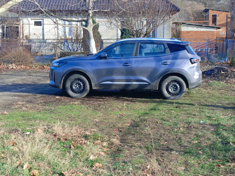 Штампованные диски на чери Тигго 4 2025 — Chery Tiggo 4 (2024), 1,5 л ...