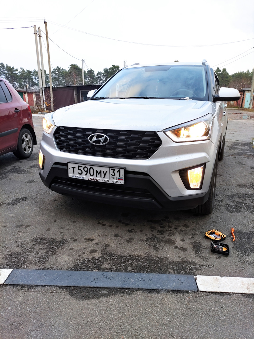 3000К в два этажа, MTF LIGHT AURUM — Hyundai Creta (1G), 2 л, 2020 года |  аксессуары | DRIVE2