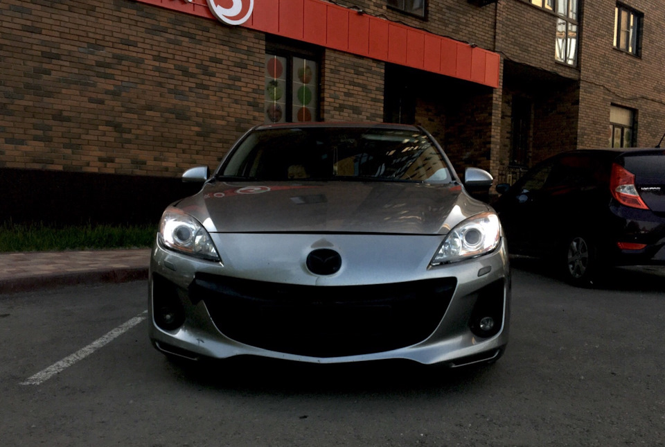 ДХО и задний ход в поворотниках — Mazda 3 (2G) BL, 1,6 л, 2012 года ...