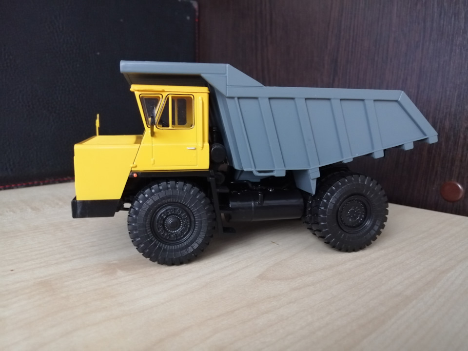 Белаз-7522 "Наш автопром", 1:43. — Сообщество «Масштабные Модели» на DRIVE2