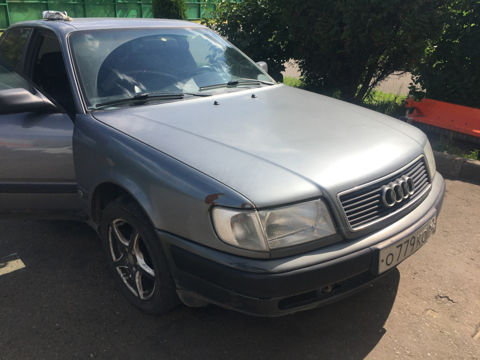 Правый передний амортизатор — Audi 100 (C4), 2 л, 1991 года | поломка ...
