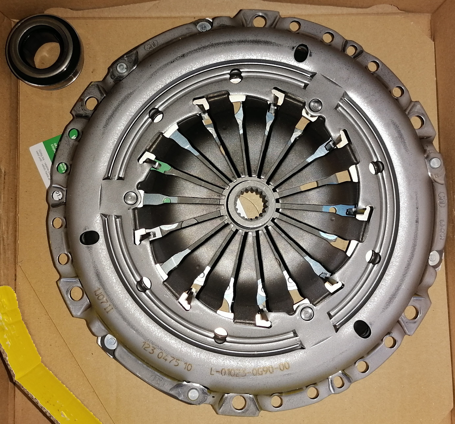 Замена комплекта сцепления с двухмассовым маховиком, полная замена ...