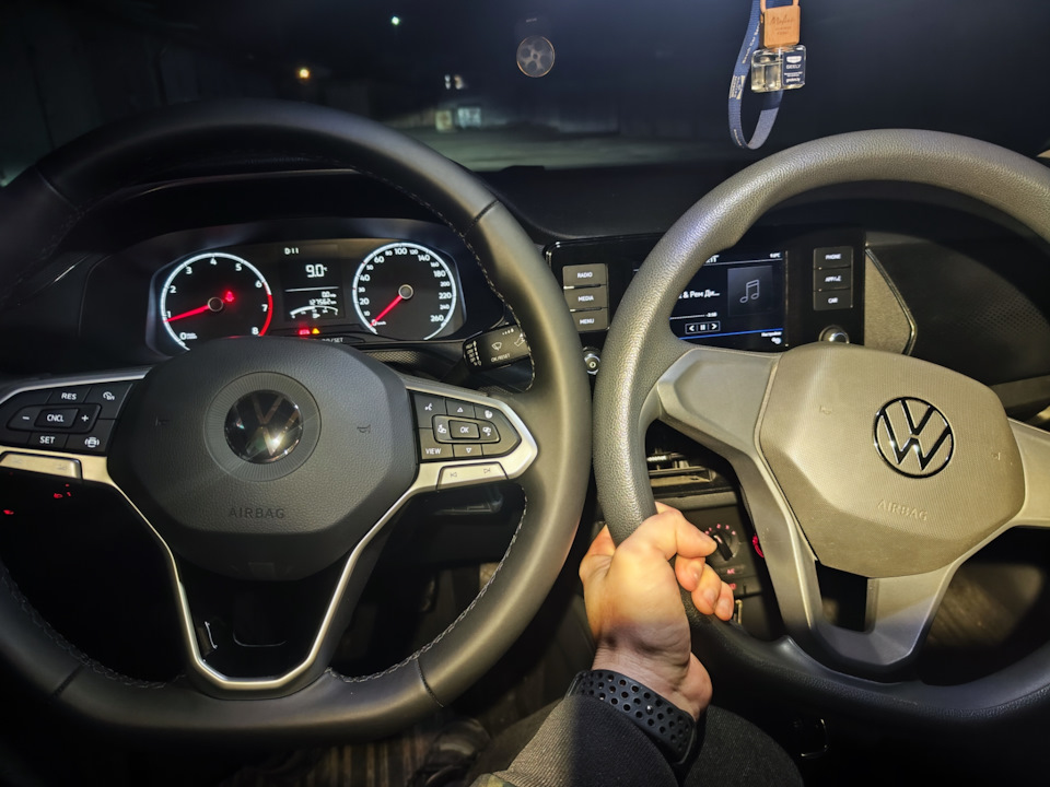 Покупка и установка мультируля — Volkswagen Polo liftback, 1,6 л, 2021 ...