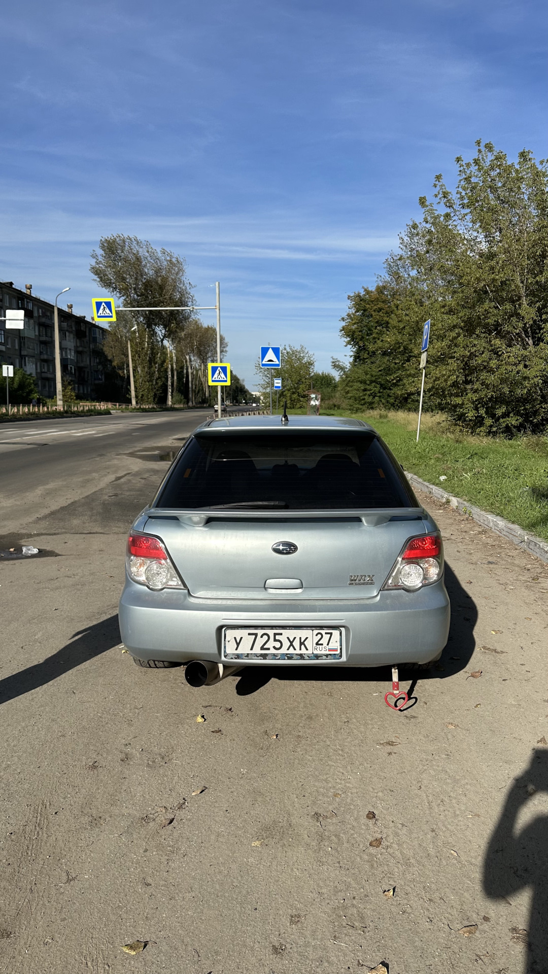 Защита и притемнение задних фонарей — Subaru Impreza WRX (GD/GG), 2 л ...