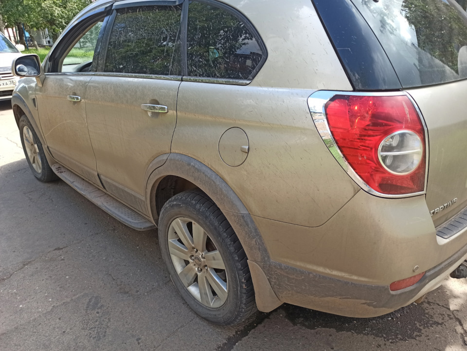 Замена задних пружин от Нива шевроле — Chevrolet Captiva (1G), 3,2 л ...