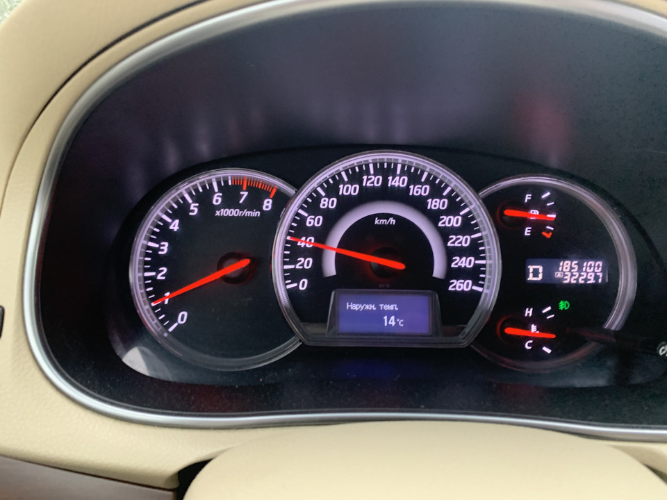 Photo from the logbook Nissan Teana (J32)