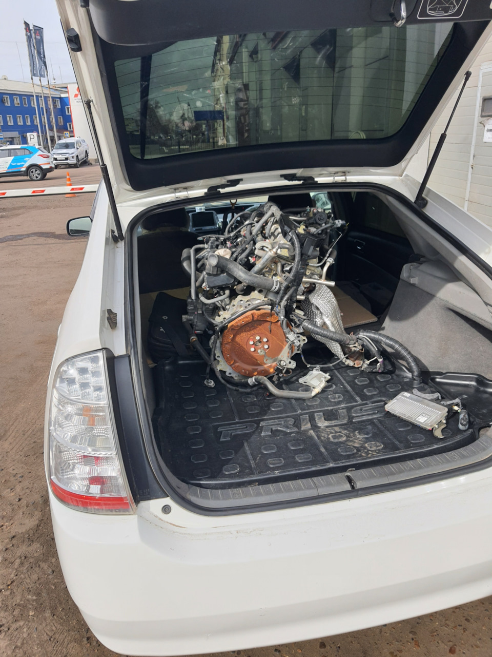 Покупка ДВС от T. Aqua — Toyota Prius (20), 1,5 л, 2007 года | запчасти |  DRIVE2