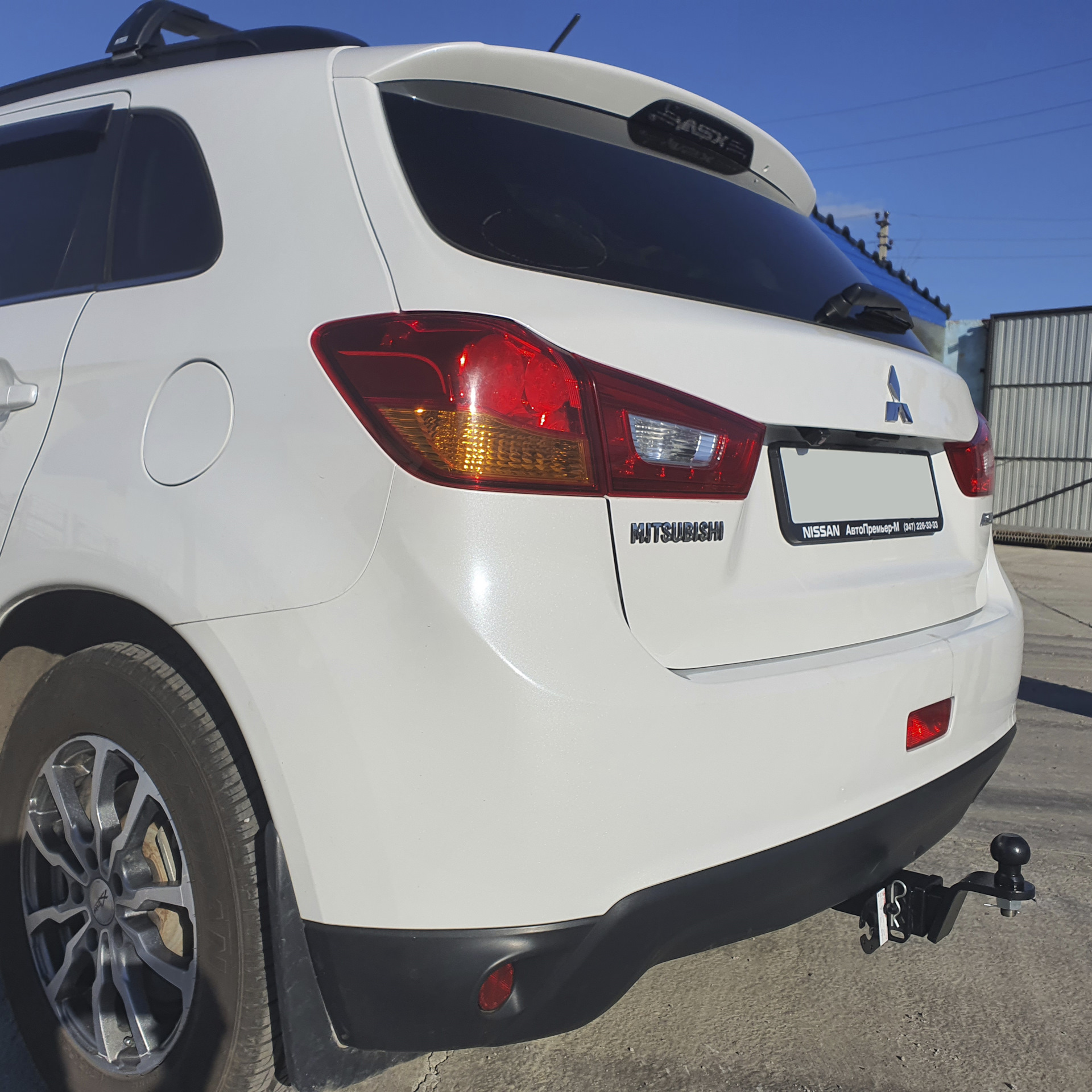 Новая разработка тягово-сцепного устройства Mitsubishi ASX! — Уникар на ...