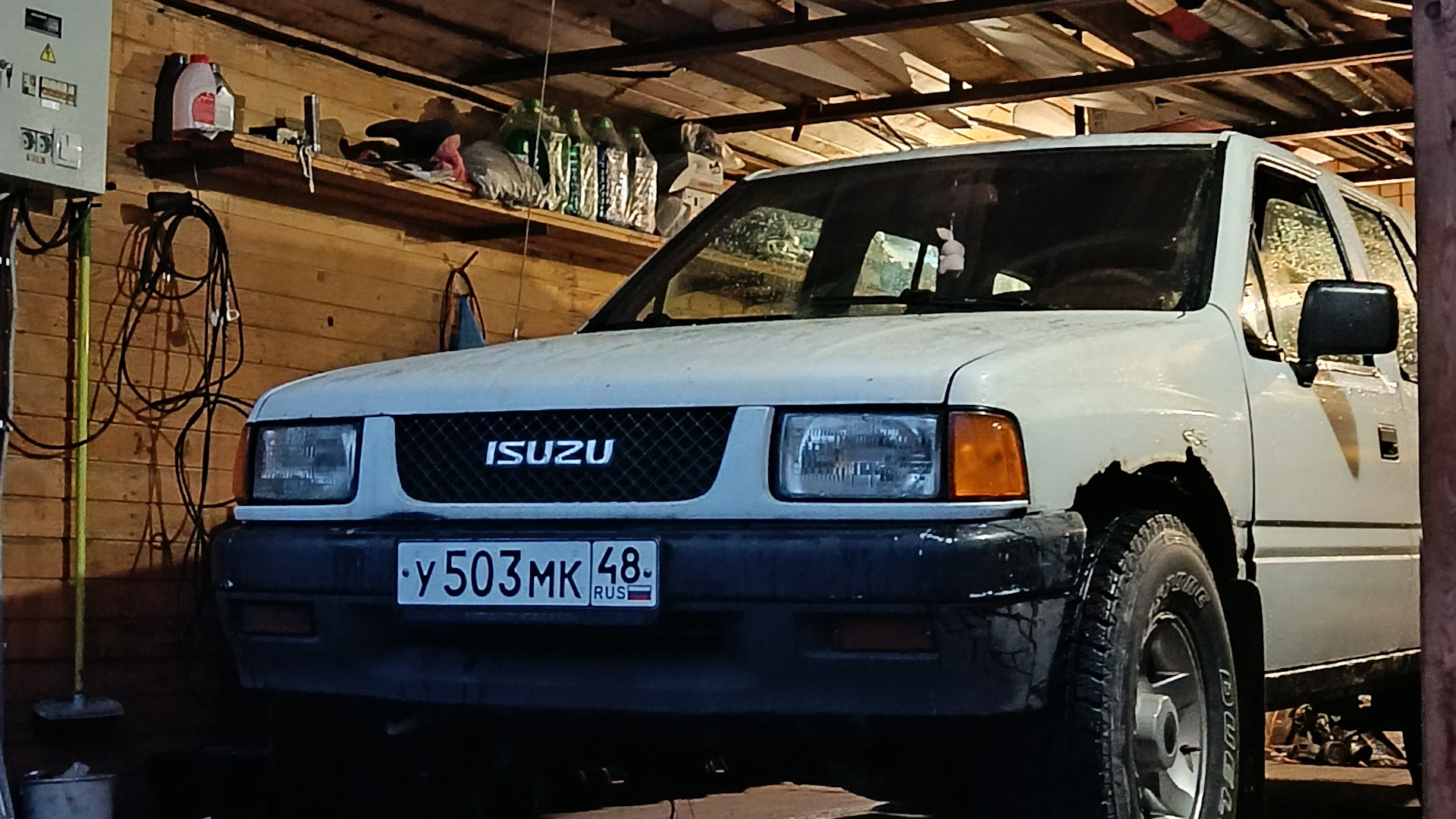 Isuzu Rodeo (I) 3.1 бензиновый 1991 | Крокодил 🐊 на DRIVE2