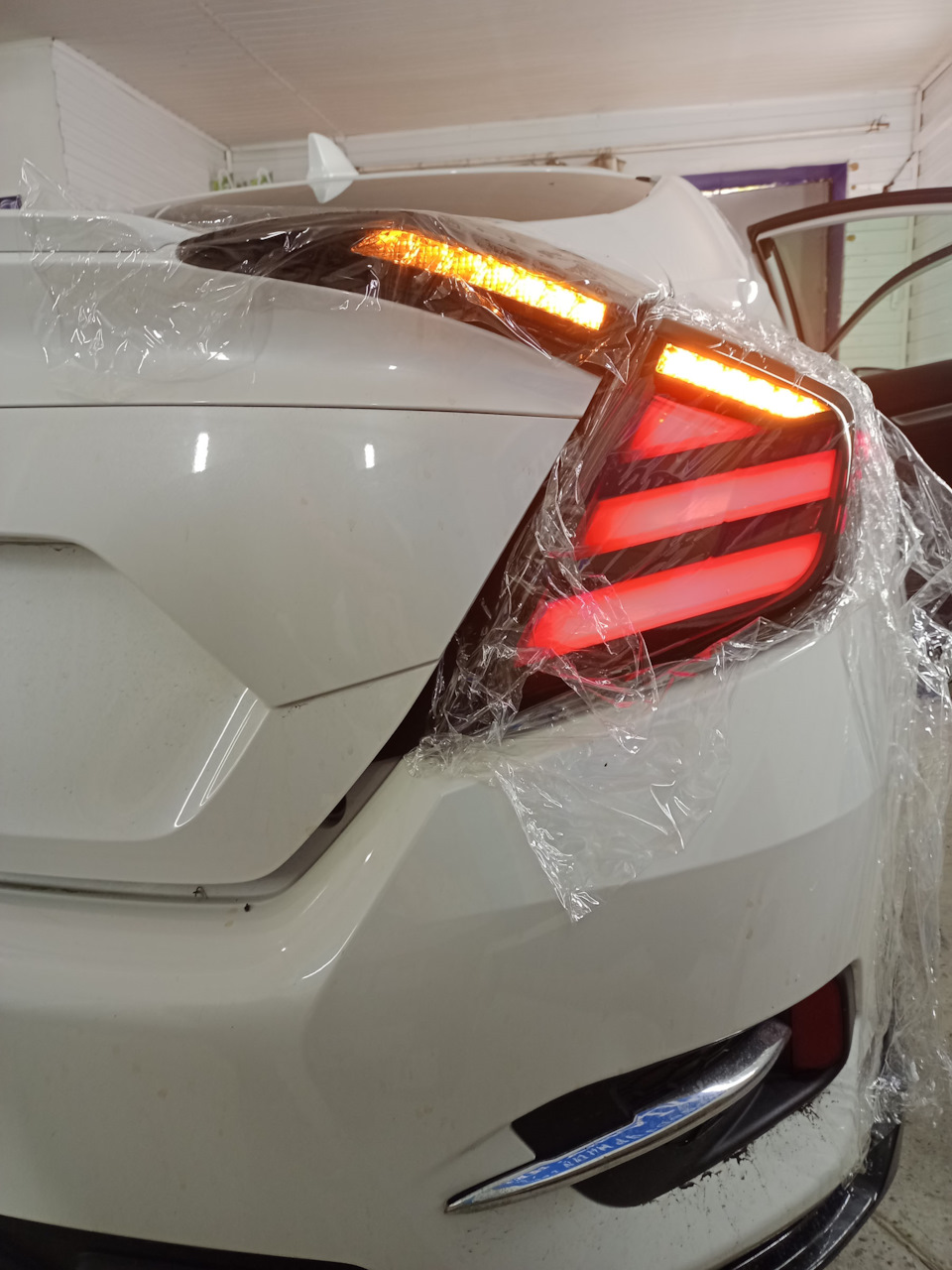 После будет вот такой рисунок — Honda Civic 4D (10G)