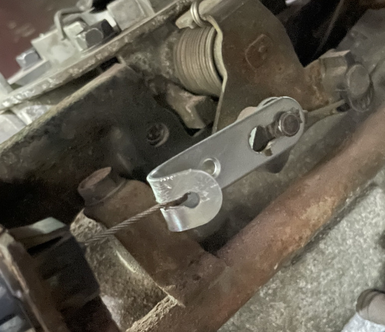 Ремонт/восстановление тросика кикдауна — Dodge Ram Van (3G), 5,2 л ...