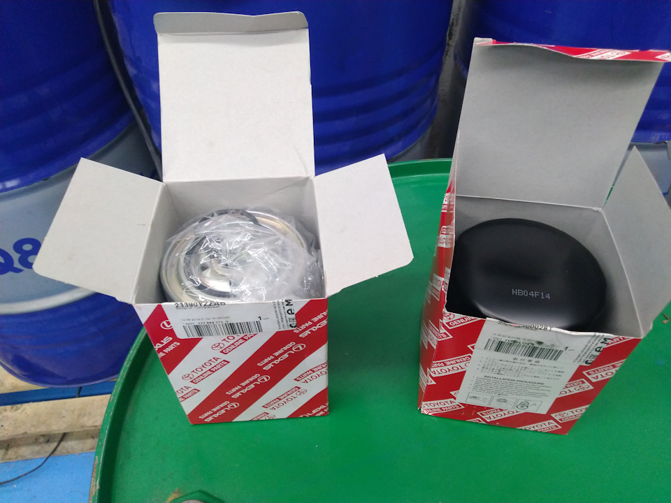 и фильтры — Toyota Hilux Surf (2G)