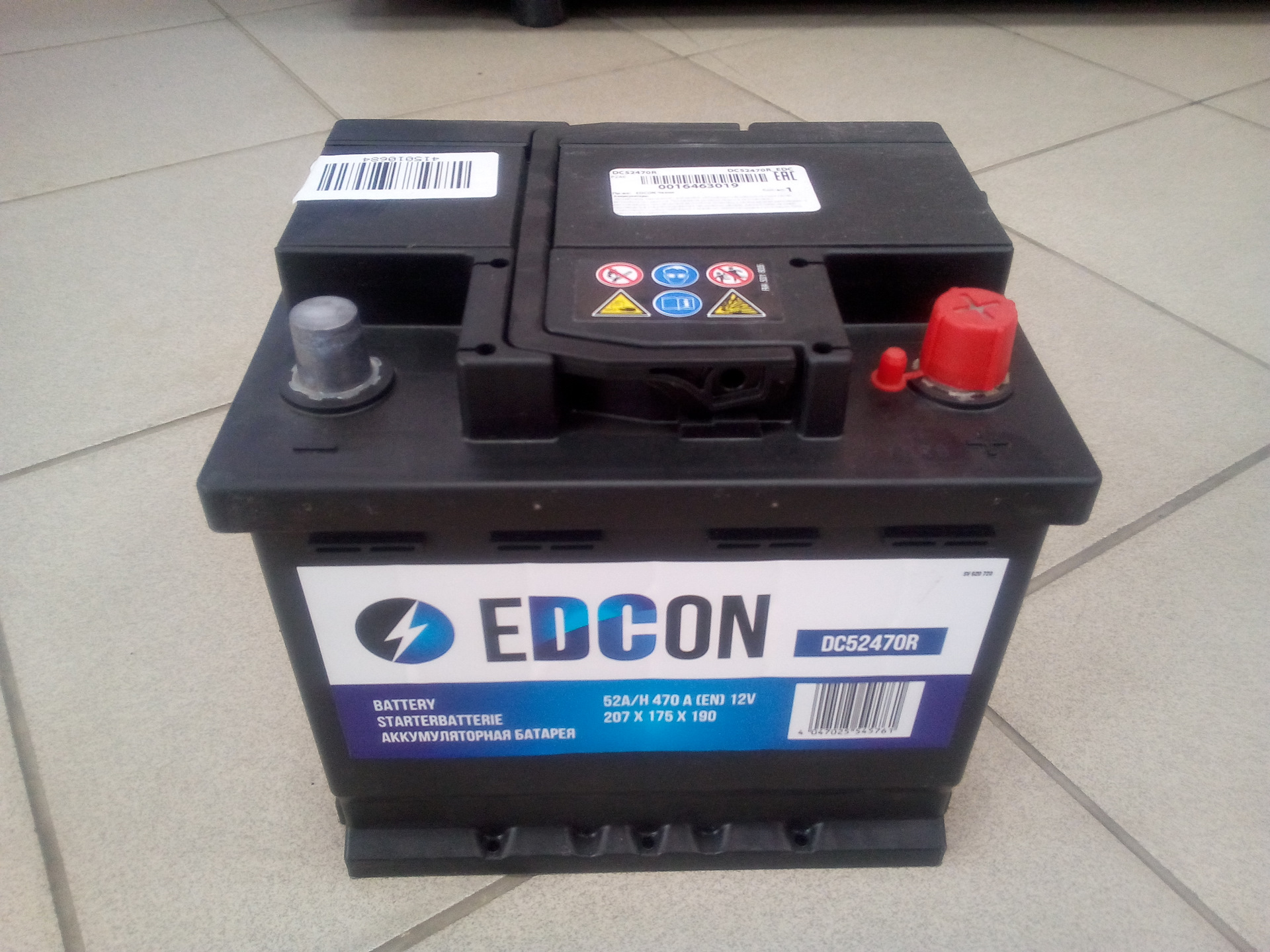 Аккумулятор edcon 60 как снять крышку АКБ с обратной полярностью - DRIVE2