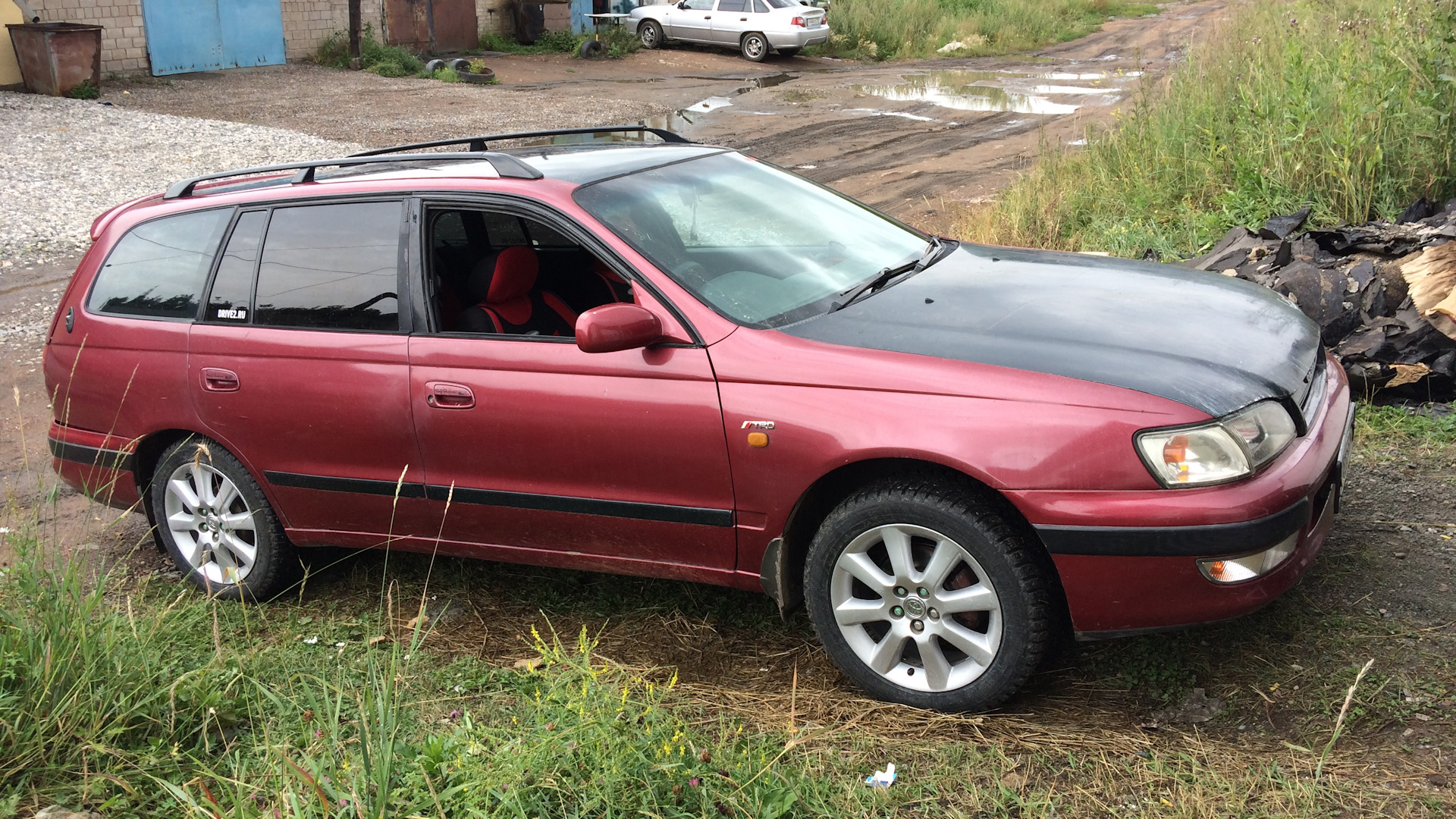 Toyota Caldina (190) 2.0 бензиновый 1996 | またとないです Red Gun Race на DRIVE2