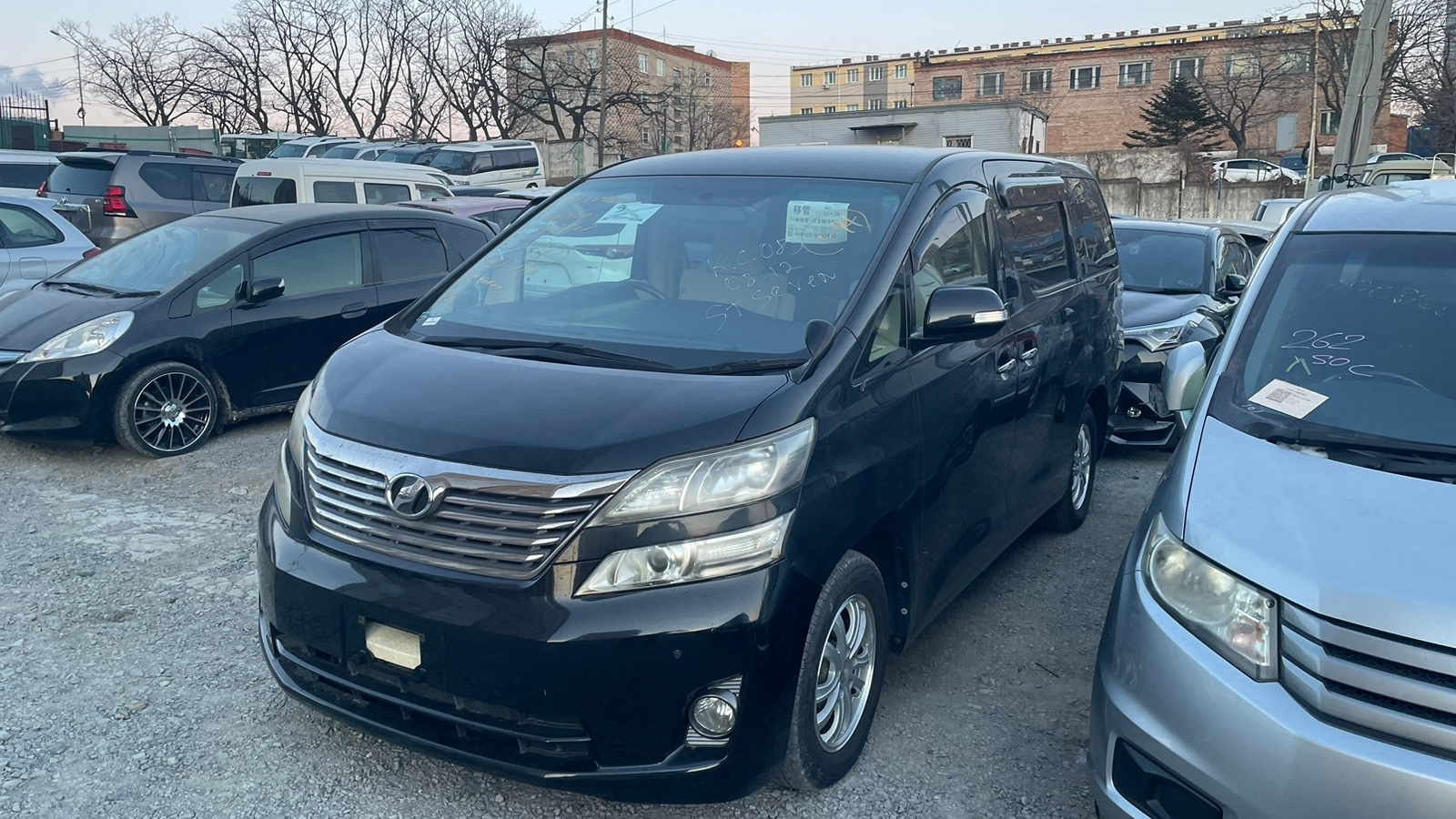 Toyota Vellfire (1G) 2.4 бензиновый 2010 | Black на DRIVE2