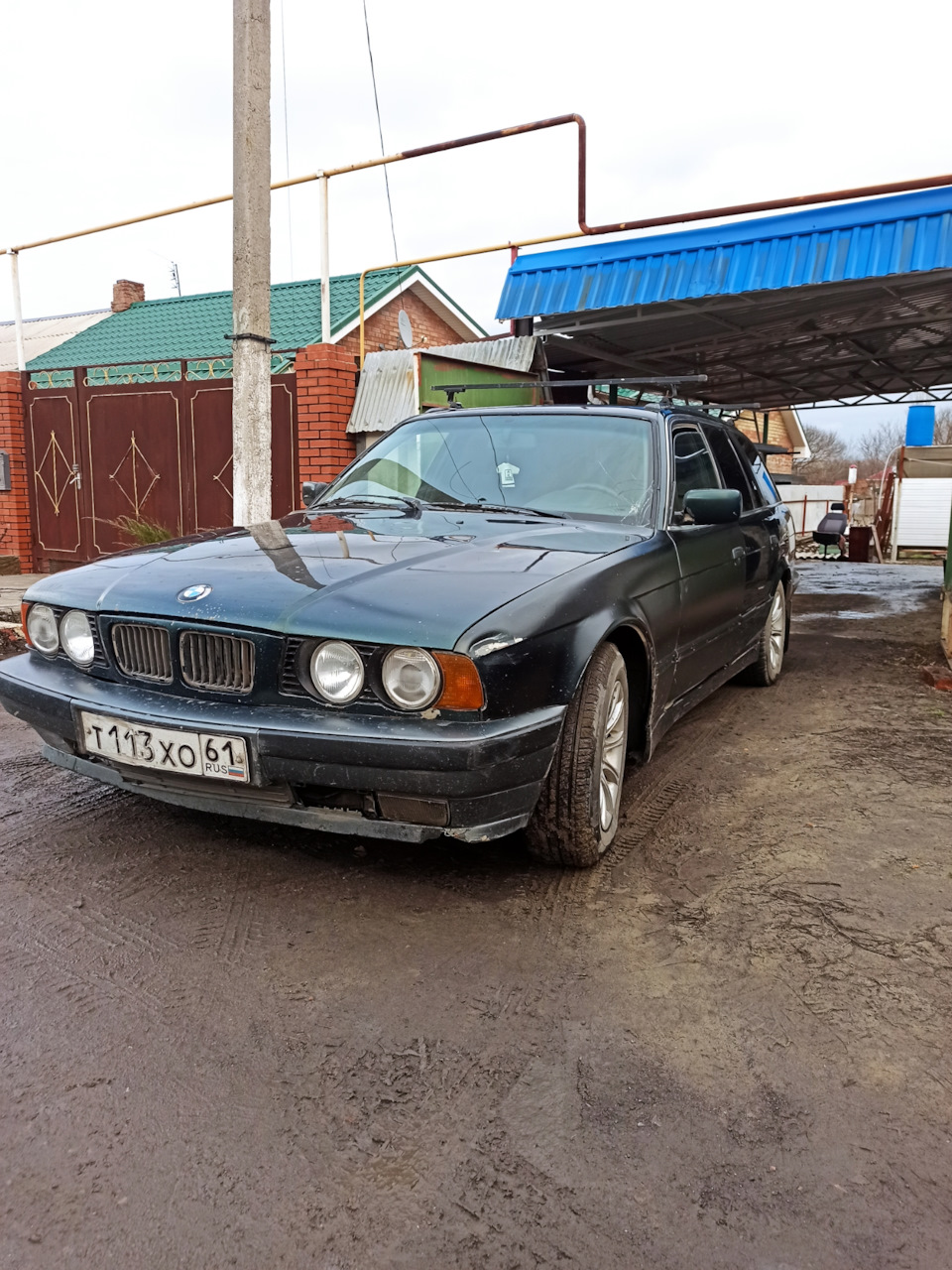 Новая машинка для брата — BMW 5 series (E34), 2 л, 1991 года | покупка  машины | DRIVE2