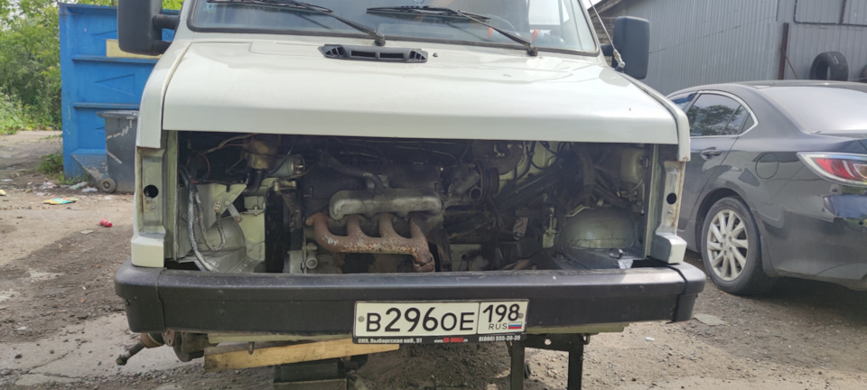 Замена сцепления и мелкий ремонт — Peugeot j5, 2,5 л, 1992 года | визит ...