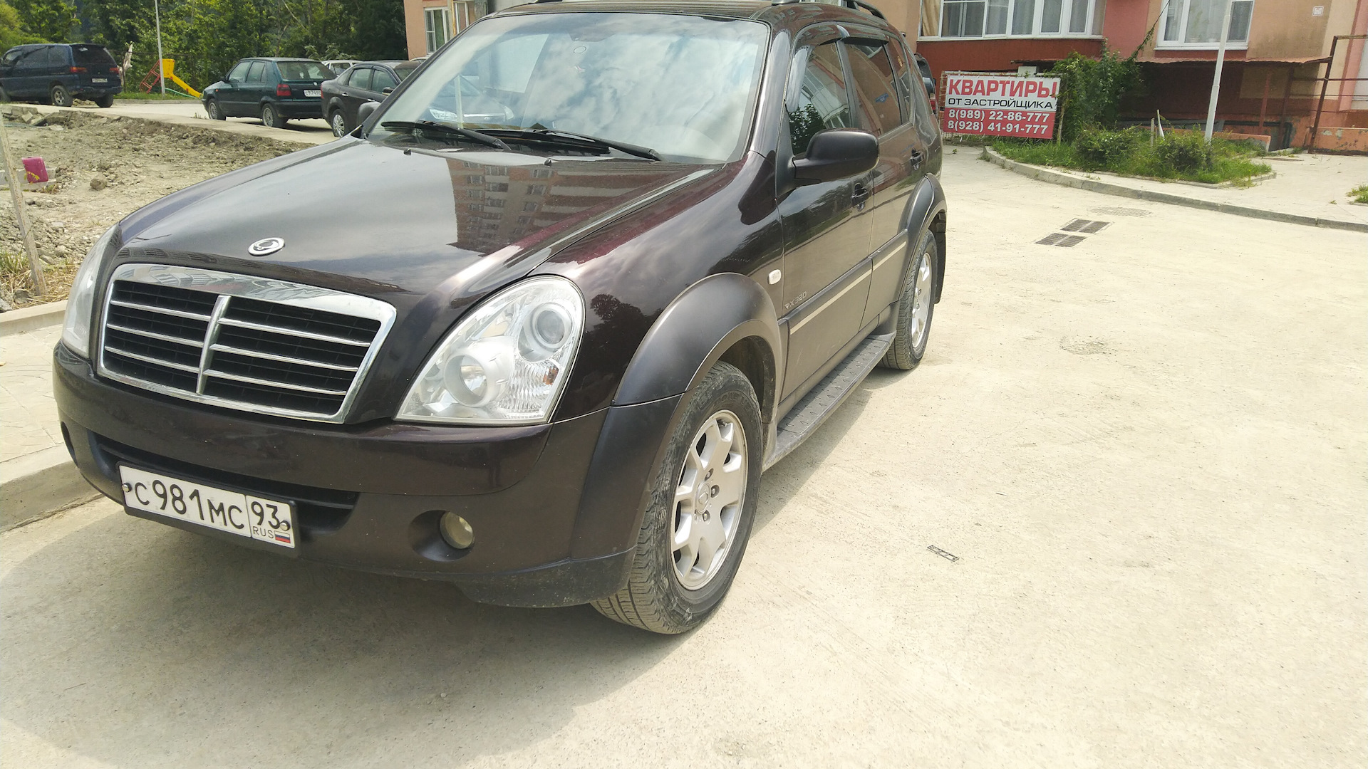 SSANGYONG Rexton 3.2. ССАНГЙОНГ Рекстон 3.2. SSANGYONG Rexton 2009. Рекстон 2009 коричневый.