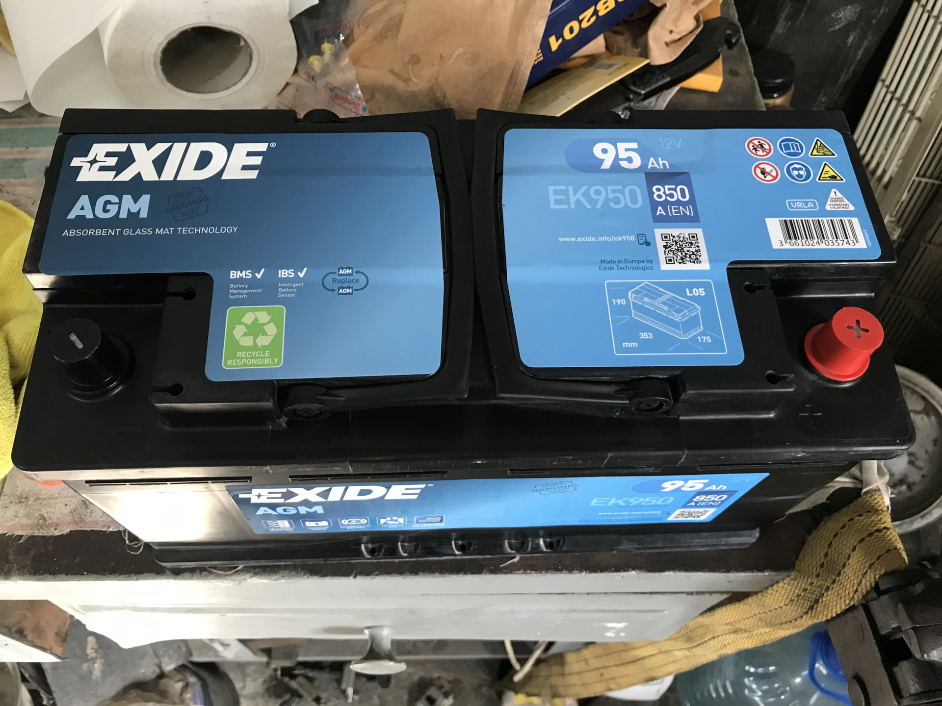 Exide ek950. Аккумулятор Exide ek950. Ek950 Exide AGM. Аккумулятор Exide BMW. Маркировка аккумулятора Exide ek950