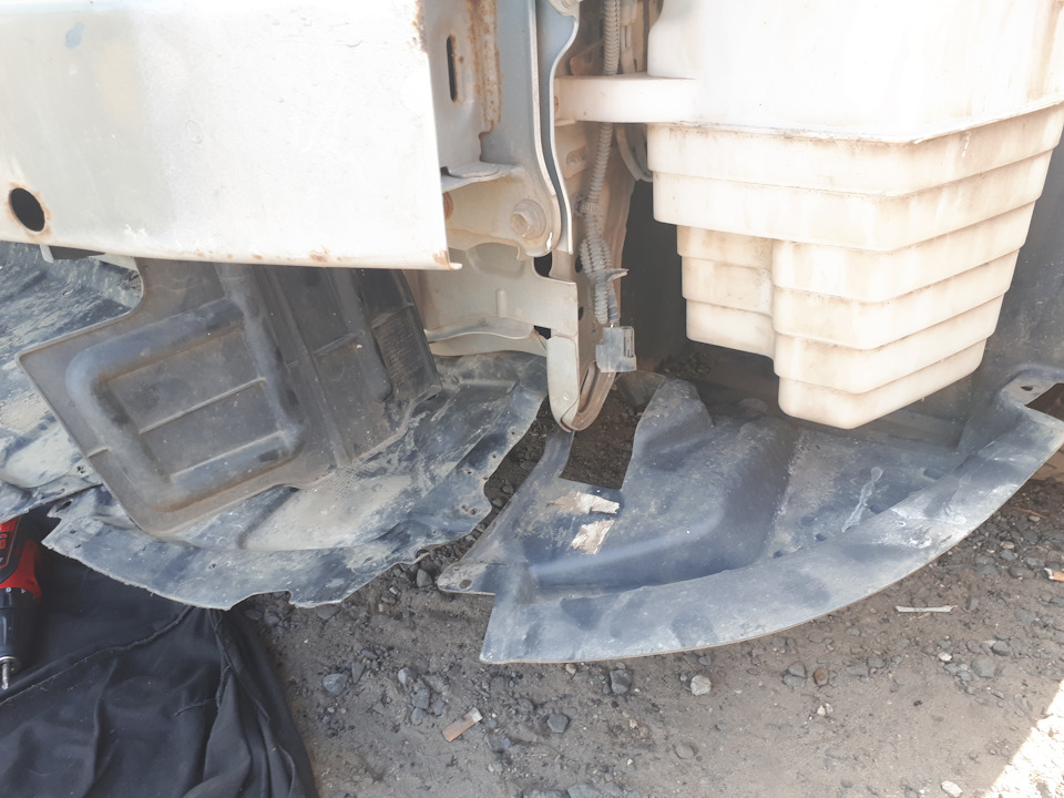 Облегчение веса аля пушкагонка — Toyota Avensis II, 1,8 л., 2007 года ...