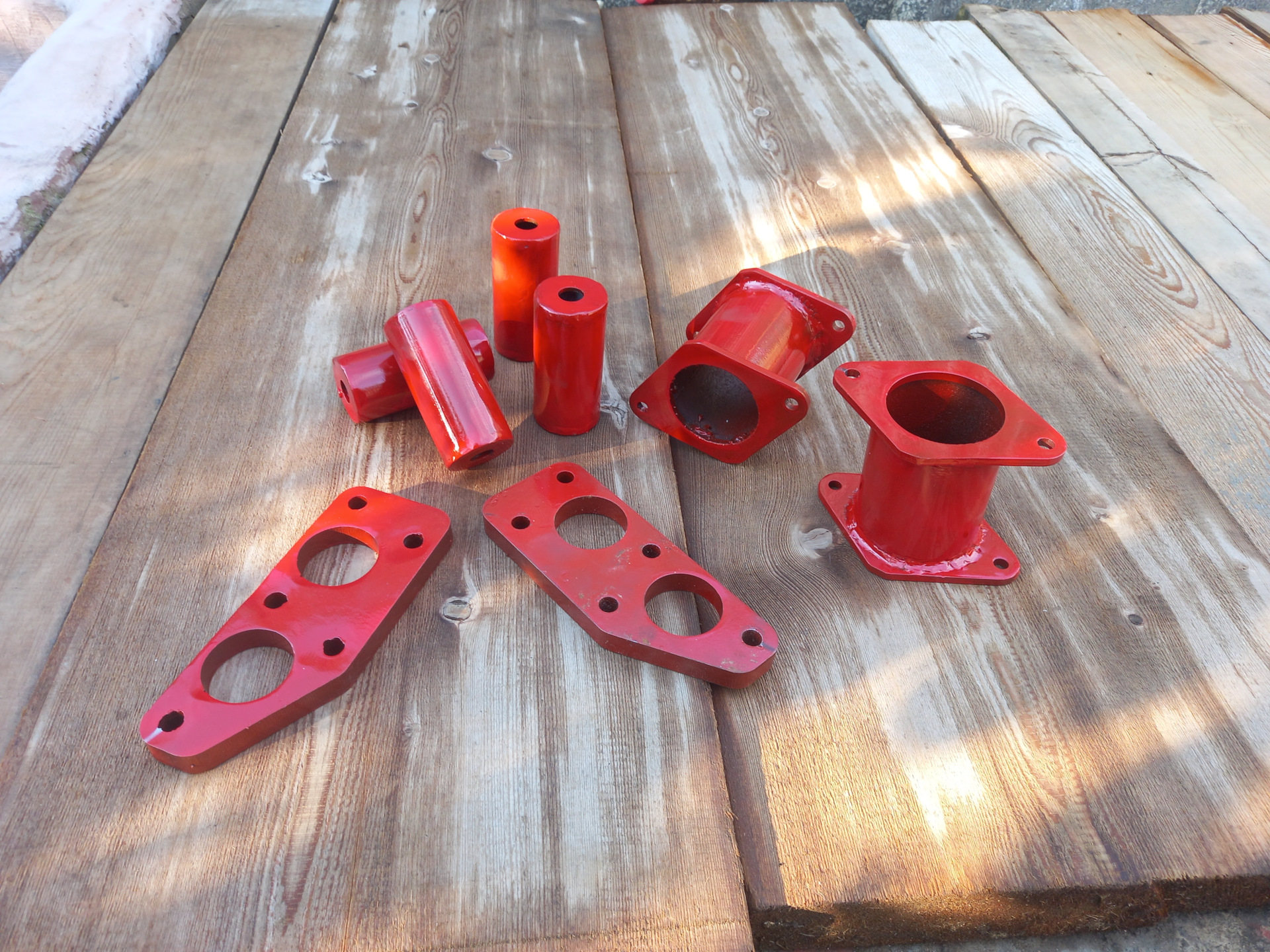 Лифт оки. Установка колес от квадроцикла на оку без разварок. (по бичу ...