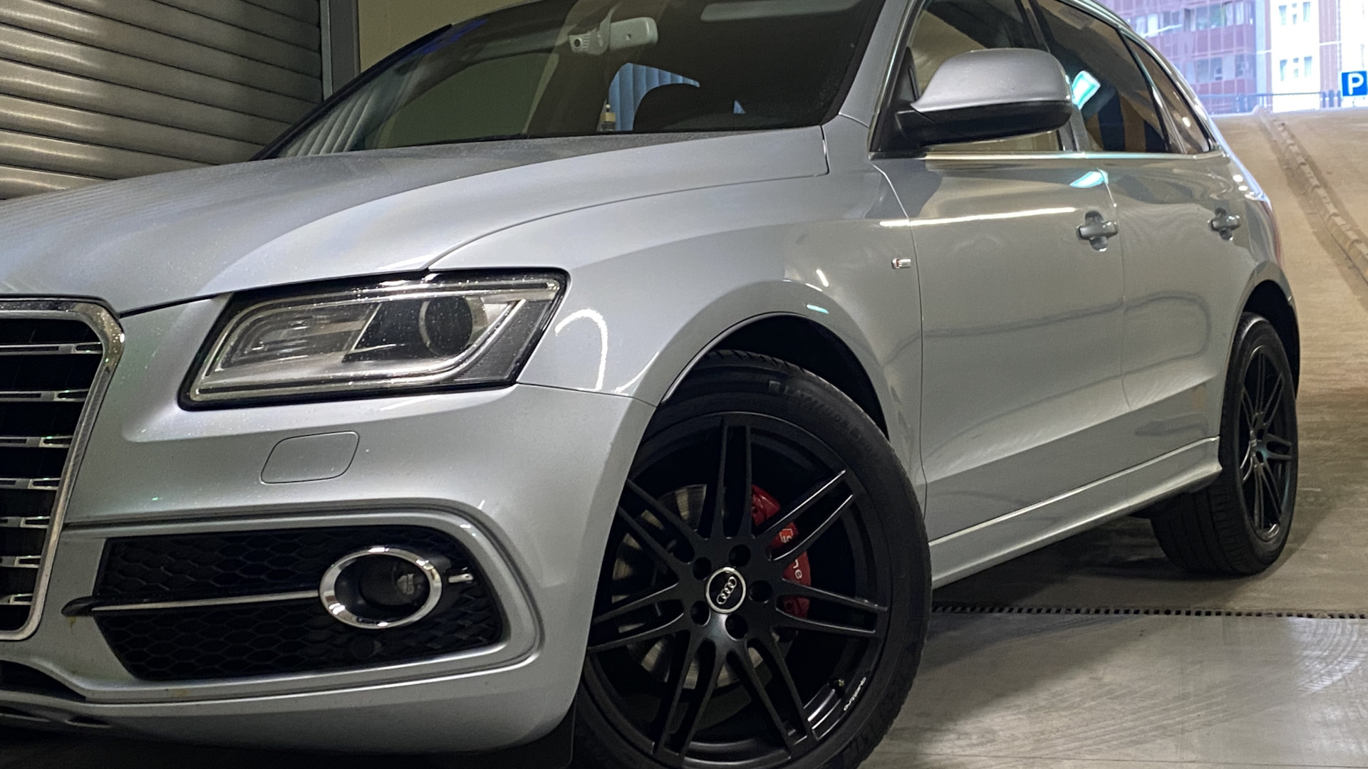 Audi Q5 (1G) 2.0 бензиновый 2013 | Турбо, серебро st.2 на DRIVE2