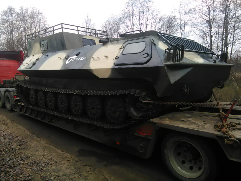 Отгрузка МТЛБ-у — Snegobolotohod.ru на DRIVE2