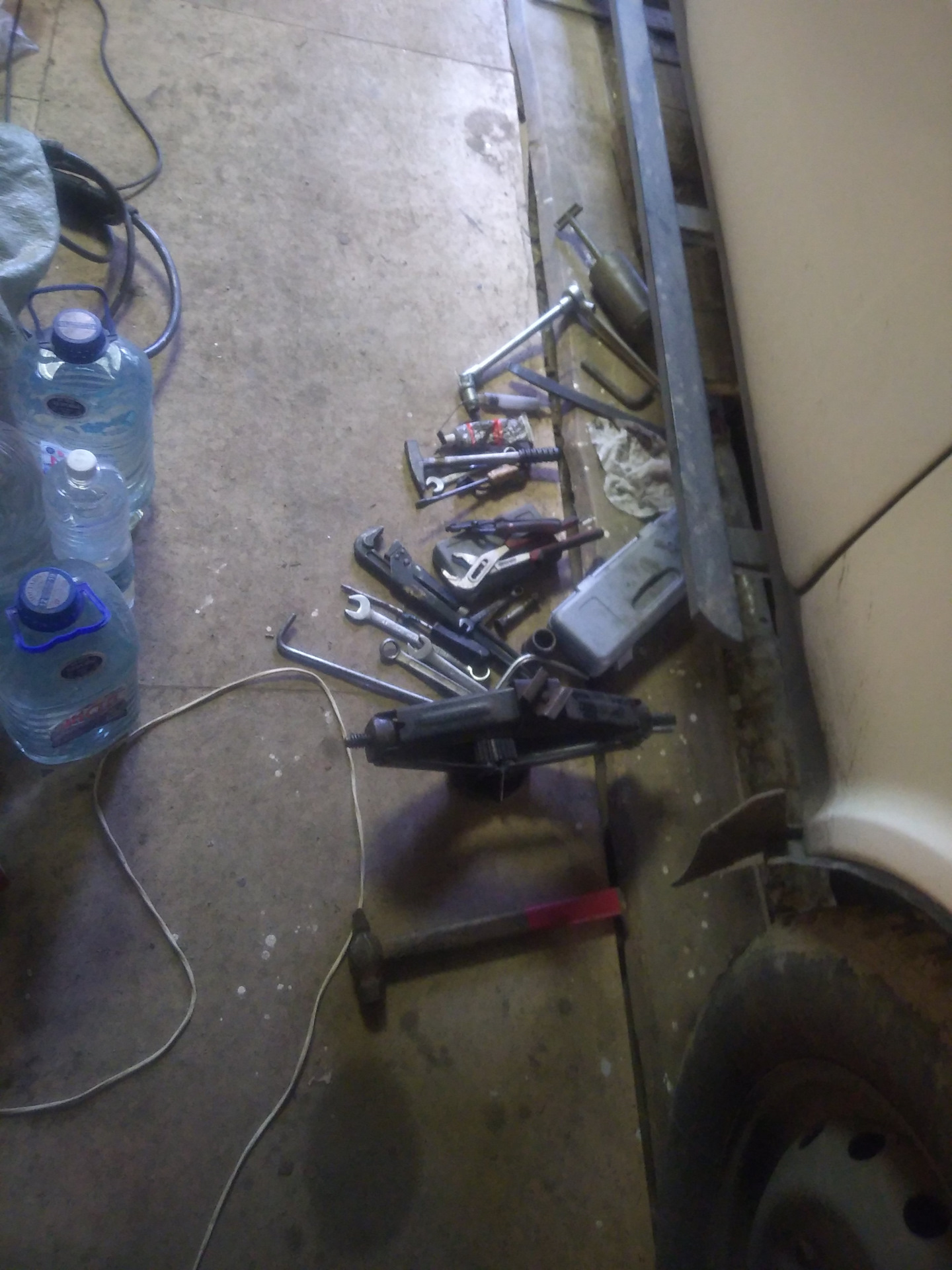 Снятие эластичной муфты без РКПП — Lada 2129, 1,7 л, 1995 года | своими ...