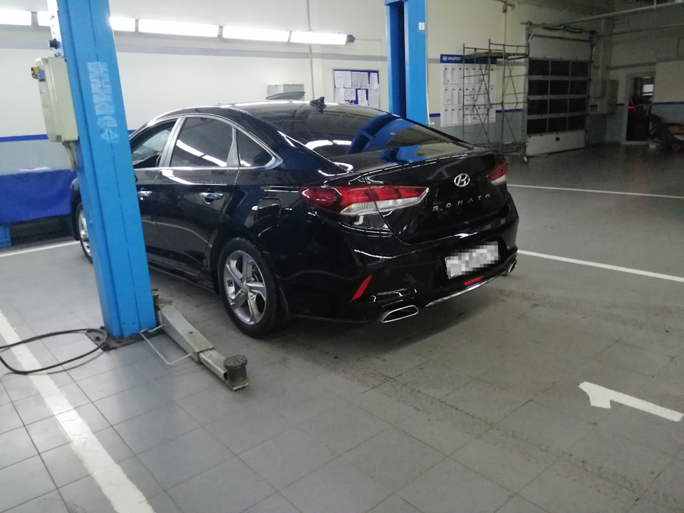 Очередная Межсервисная Замена Масла в Белгороде — Hyundai Sonata VII ...