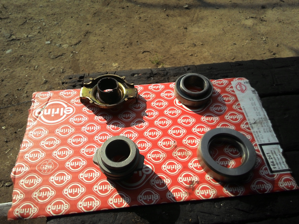 замена, главного рабочего сцепления, на наружный от газели, и подшипник ...