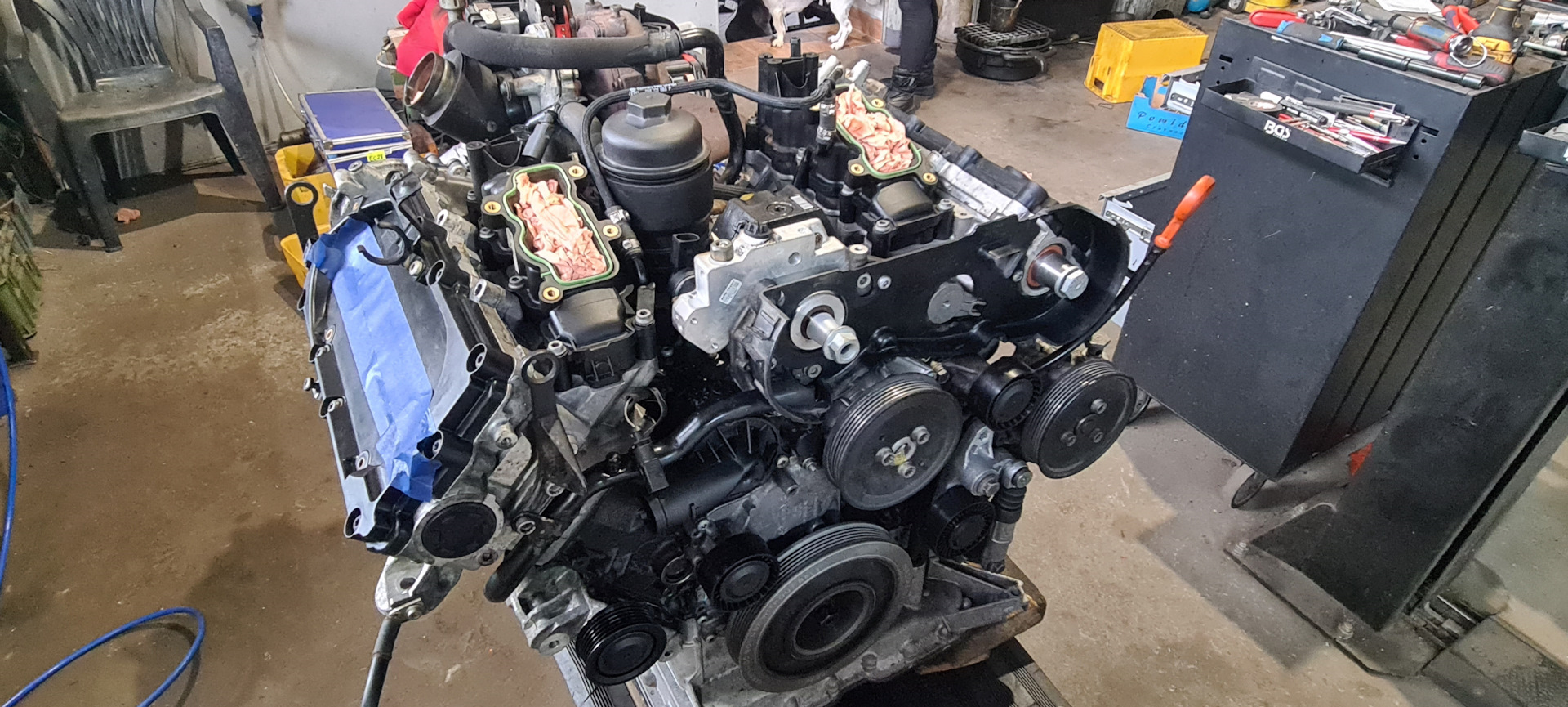 Замена неисправной помпы cp4 на cp3 Q7 4L 3.0 TDI — Audi Q7 (1G), 3 л ...