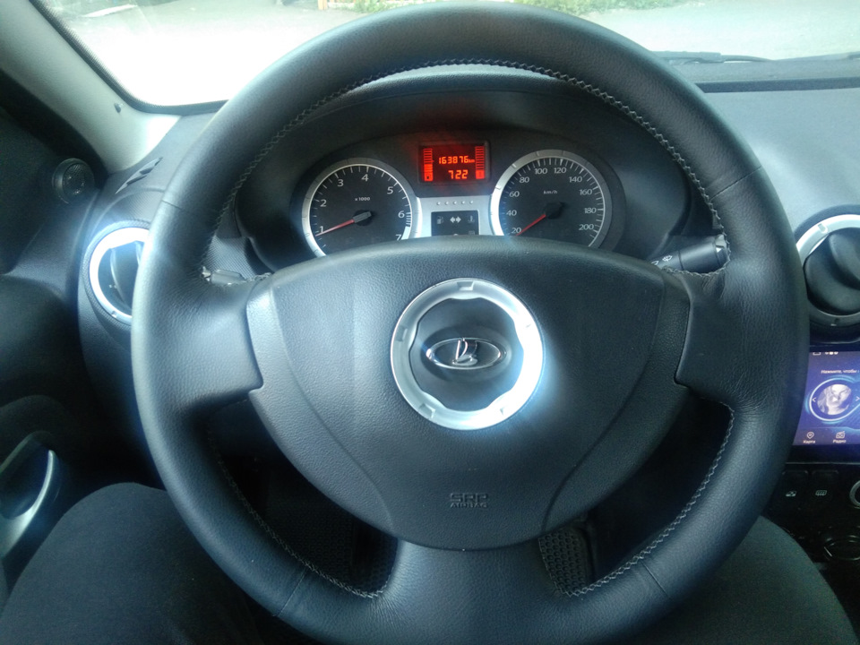 Перешивка руля — Lada Ларгус, 1,6 л, 2014 года | тюнинг | DRIVE2