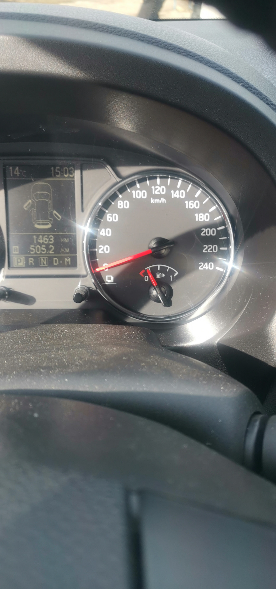 Дут или уровень топлива ещё не в порядке. — Nissan X-Trail II (t31), 2 ...