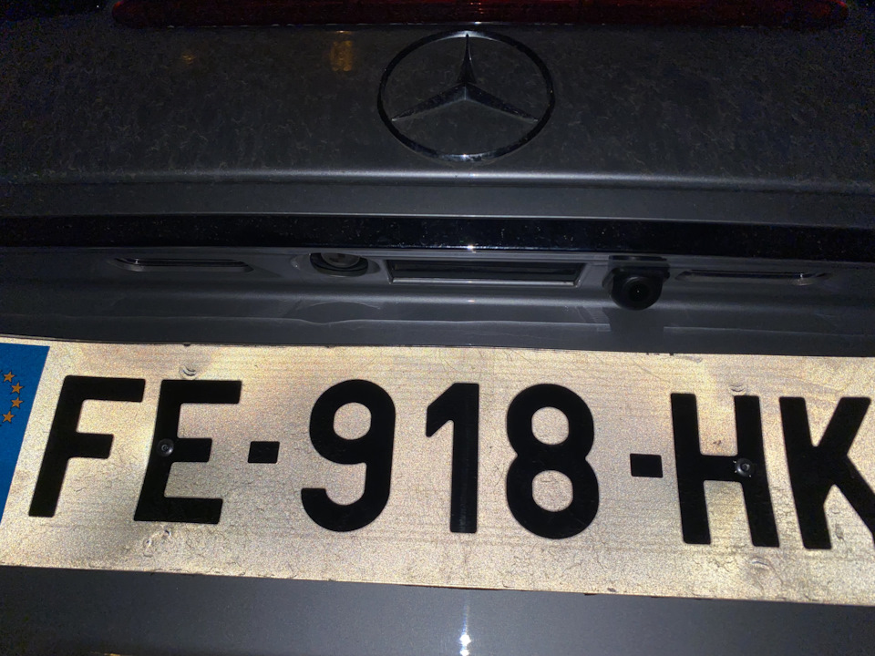 Камера заднего хода — Mercedes-Benz E-class (W211), 2,2 л, 2005 года ...