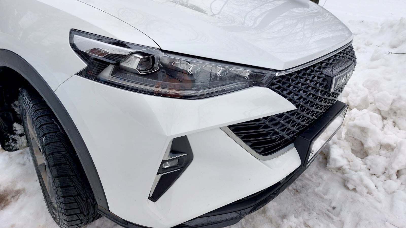 Бронирование фар и тонировка задней полусферы — Haval F7 (1G), 1,5 л ...