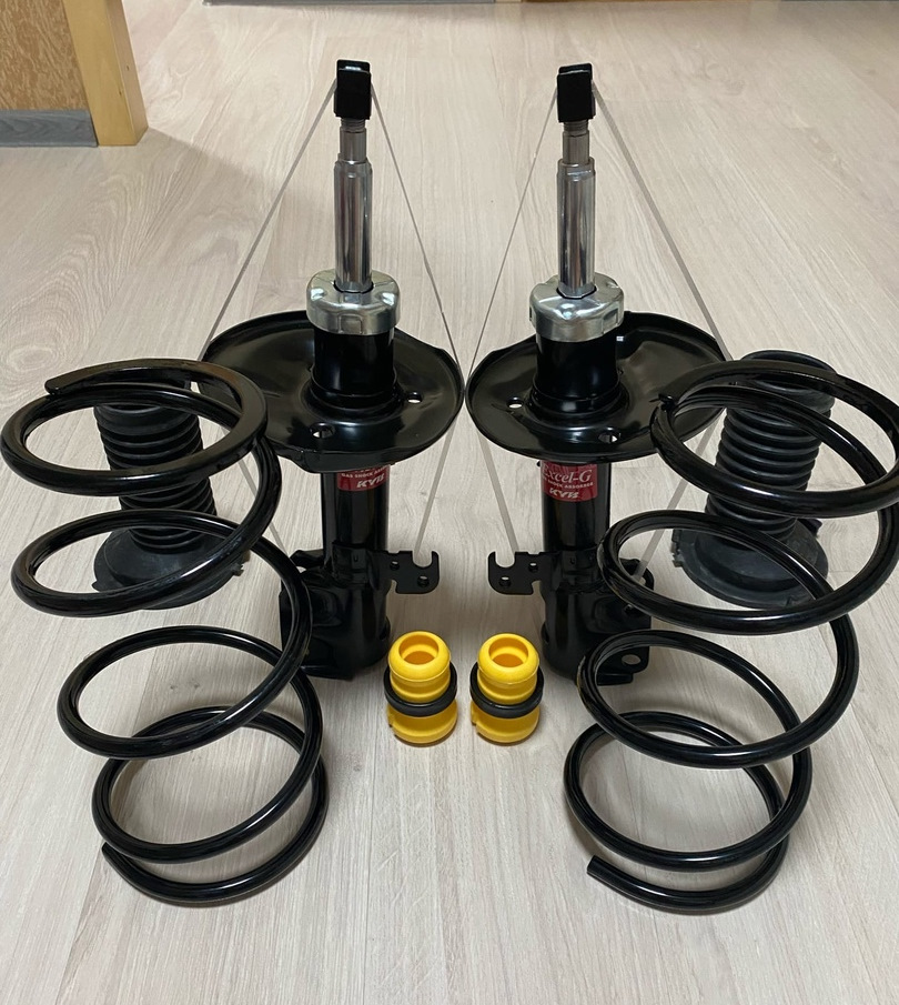 Подвеска. Замена стоек KYB Excel-G, пружины OBK. — Toyota Celica (230 ...