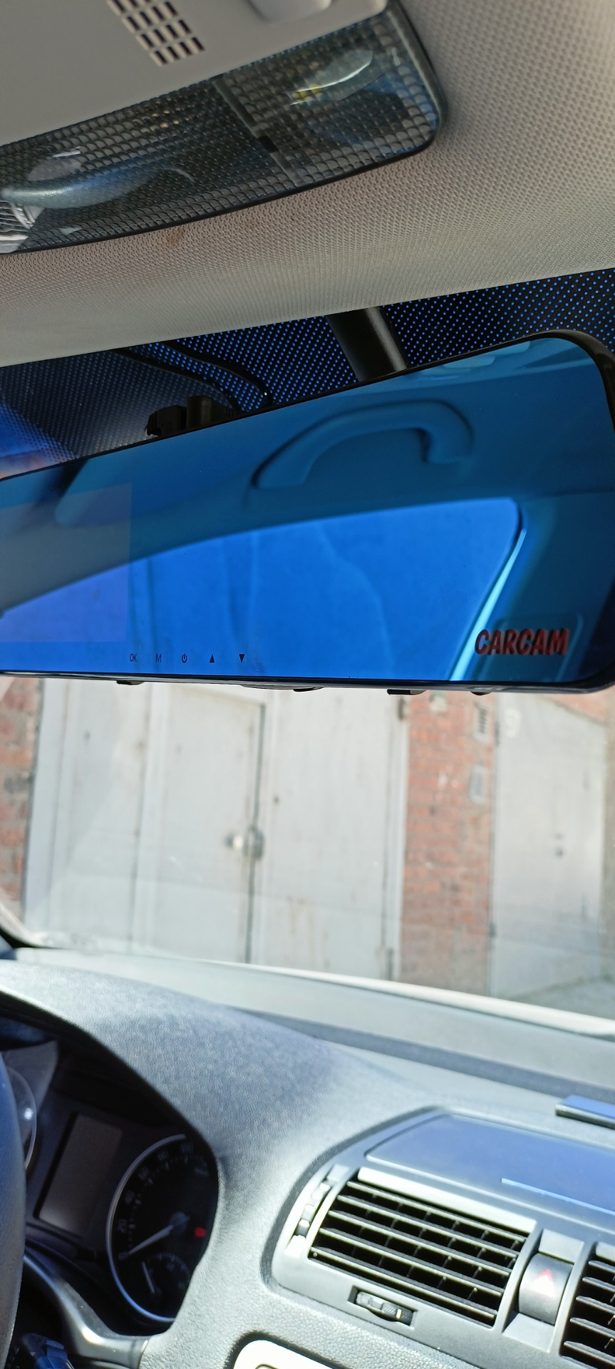 Установка зеркала регистратора — Skoda Octavia A5 Mk2, 1,6 л, 2013 года ...