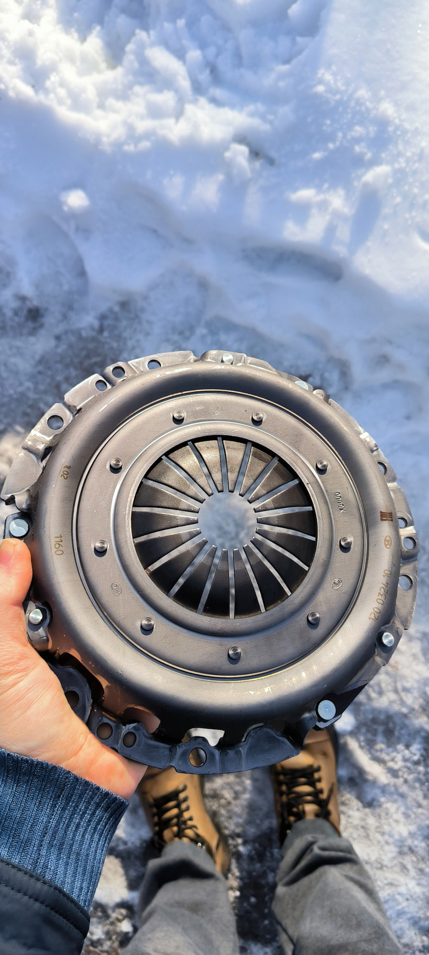 Замена сцепления на Luk — Lada Гранта Лифтбек (2-е поколение), 1,6 л ...