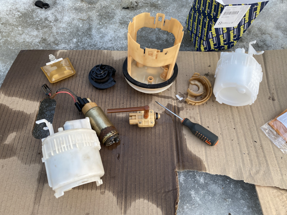 Замена топливного фильтра в баке — DRIVE2