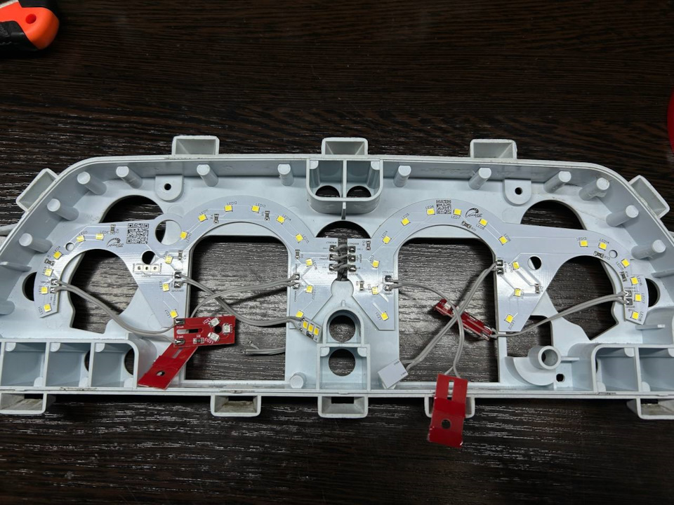 Тюнинг приборной панели ВАЗ 2110-2114 АП с платами подсветки — DRIVE2