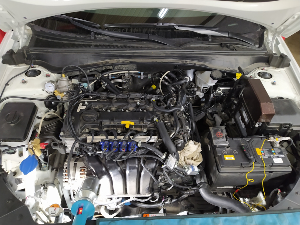 Установка вариатора угла опережения зажигания для метана. — KIA Optima ...