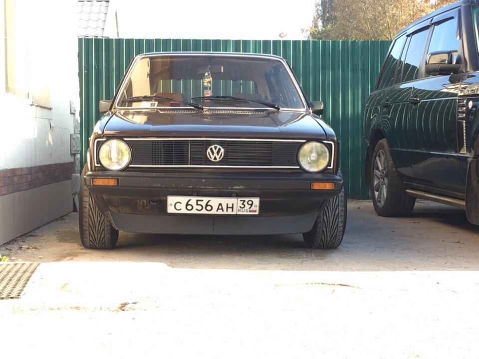 Gotti wheels r15 et25 j8 — Volkswagen Golf Mk1, 2 л, 1981 года ...