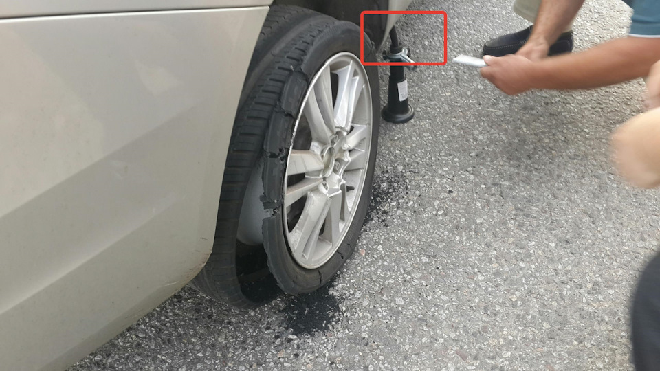 Лопнула шина… — DRIVE2