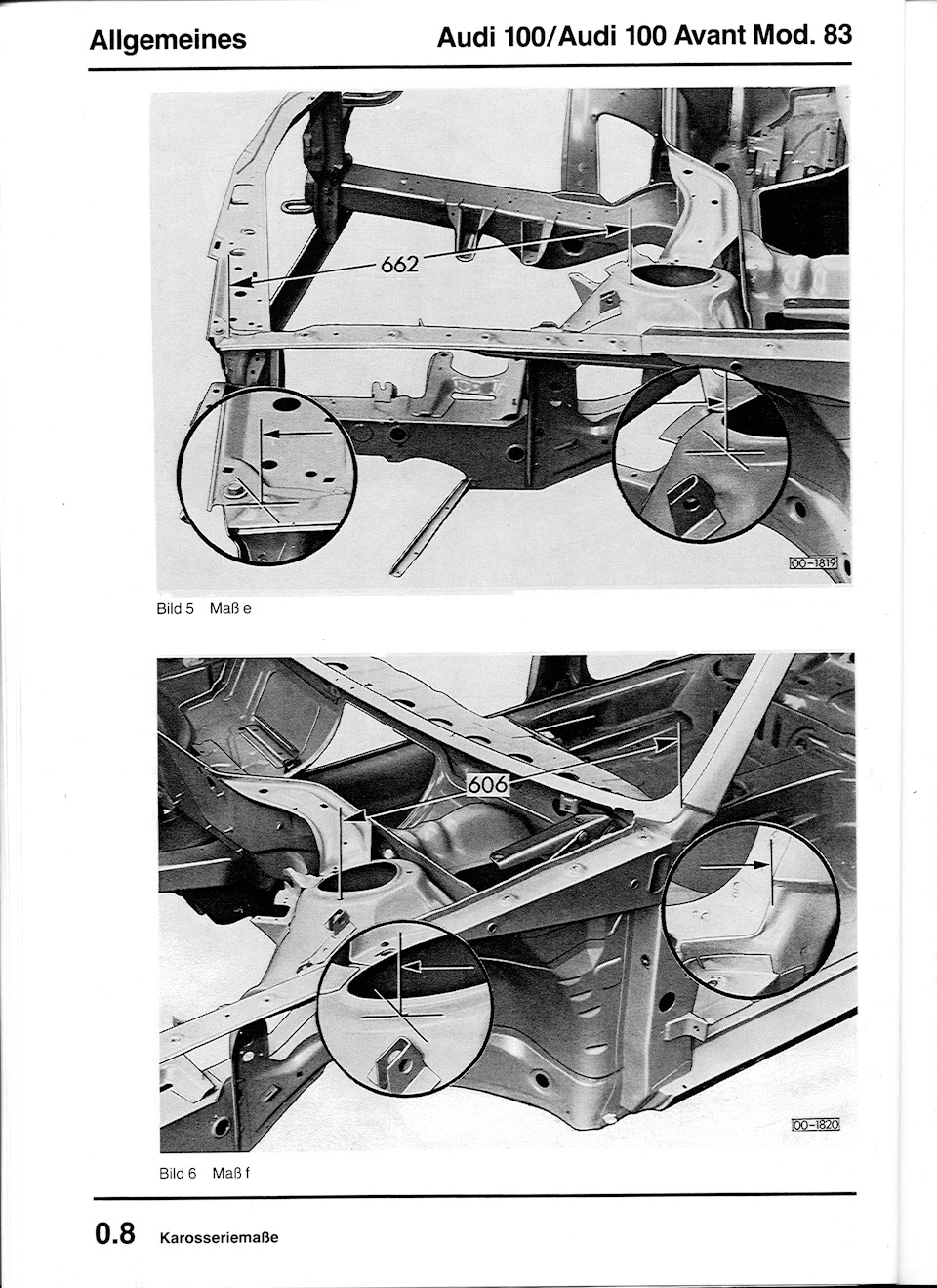 Фото в бортжурнале Audi 100 Avant (C3). Запчасти на фото: 1O1819, 1001820