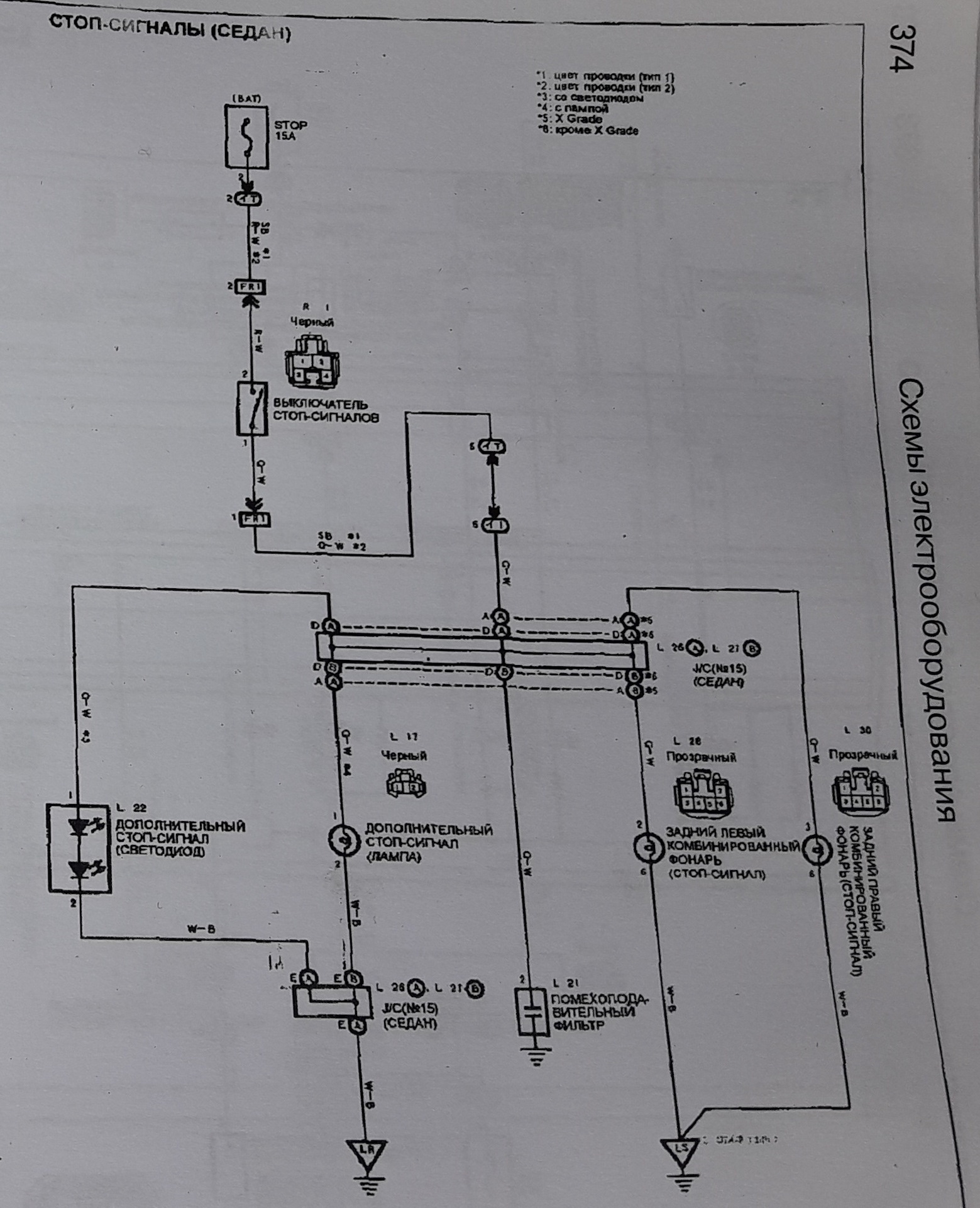 Схема стоп сигнала. Тойота Креста 100 электропроводки стоп сигналов. Схема стоп сигналов Toyota Highlander 50. Схема стоп сигналов Hino Profia. Электрическая схема стоп сигналов Тойота 105 2003г.