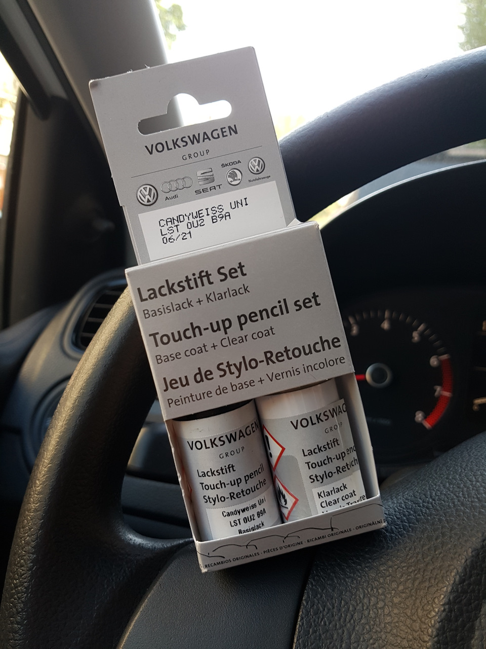 Набор для устранения сколов и царапин Candy White LST 0U2 B9A ...