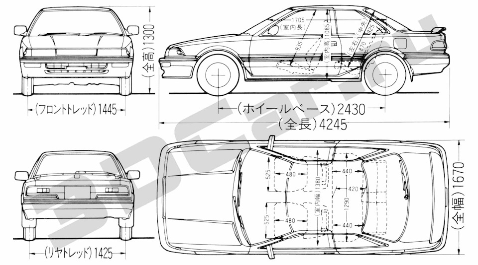 Технические характеристики Toyota Corolla