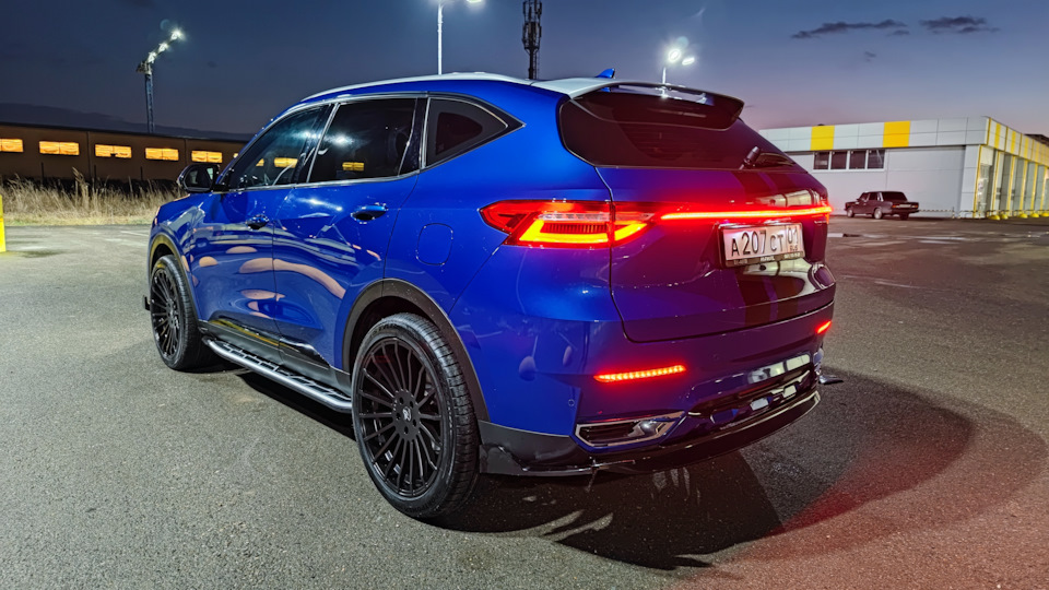 Тюнинг хавал ф7 фото Колёсные диски Hamann R21/10 на Haval F7 с шинами 275/40/21. - Haval F7 (1G), 2 