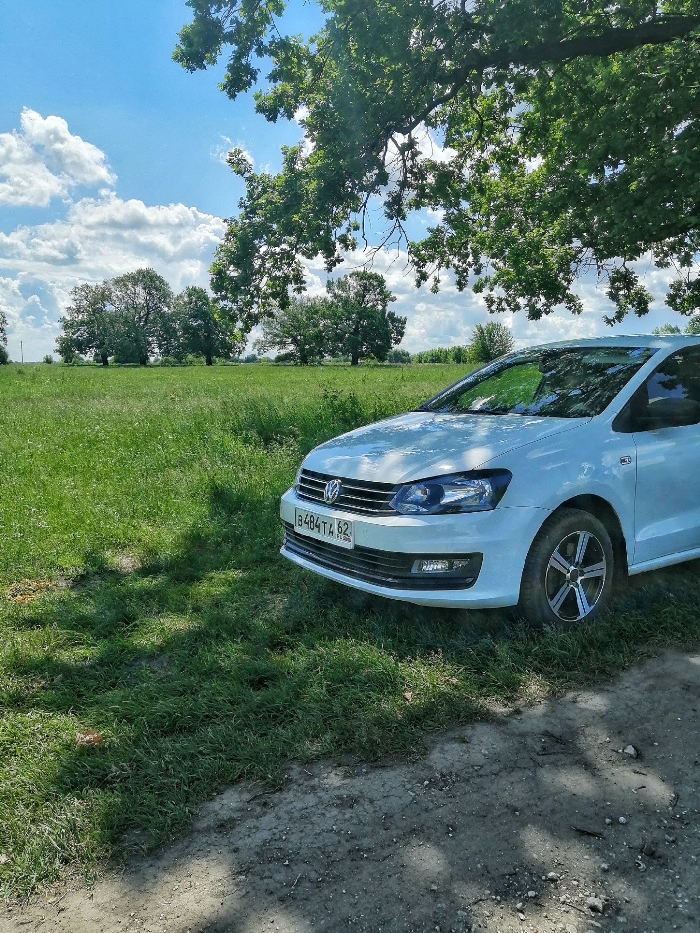 Вот и я переобулся — Volkswagen Polo Sedan, 1,6 л, 2018 года | шины | DRIVE2